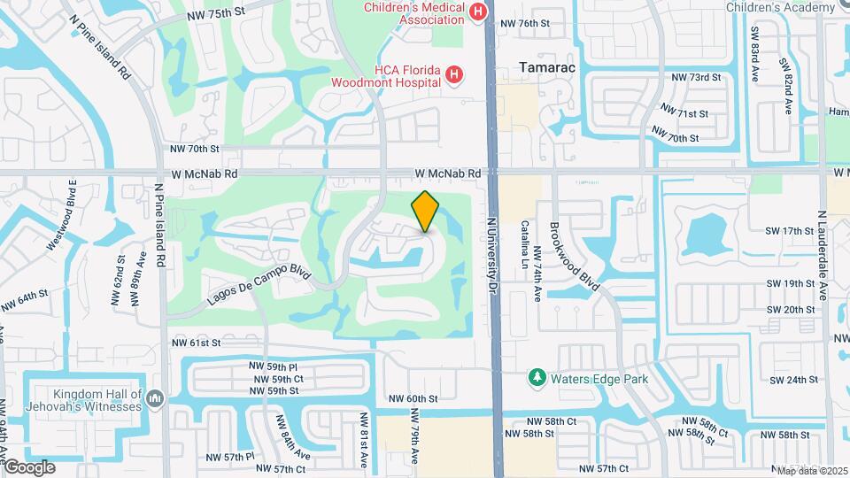 7801 S Colony Cir Map and Location Details