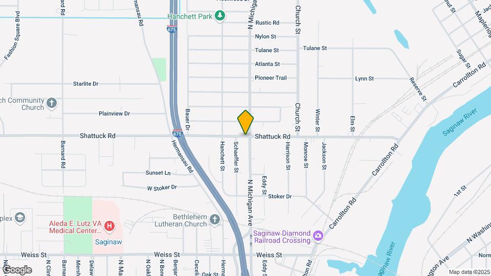 3093 N Michigan Ave, Unit Condo#3 Map and Location Details