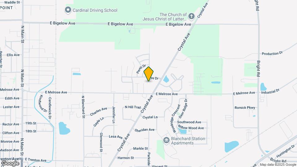 2210 Crystal Ave Map and Location Details