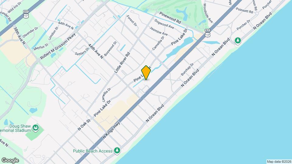 4505 N Kings Hwy Map and Location Details