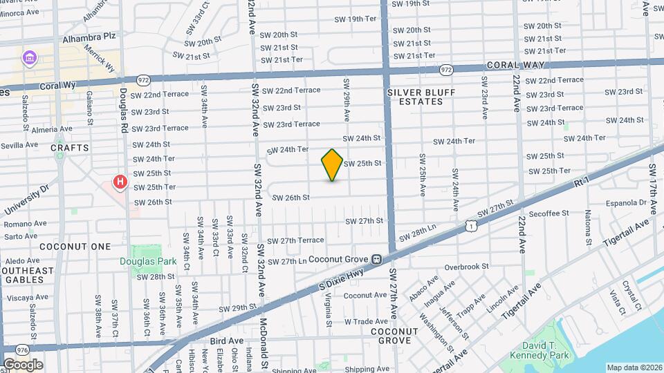 2952 SW 25th Ter Map and Location Details