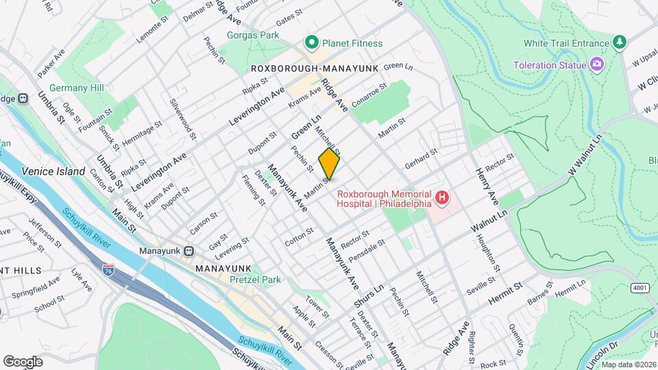 401 Martin St Mapa y Detalles de la Ubicación