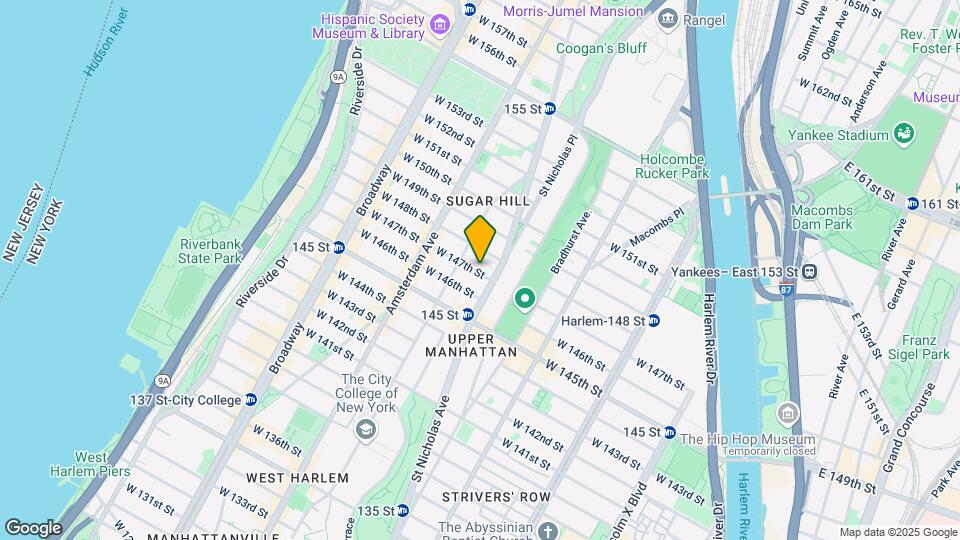 417 W 147th St Mapa y Detalles de la Ubicación