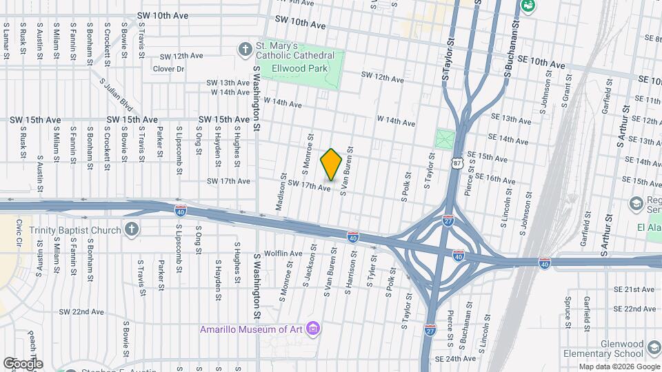 412 SW 17th Ave Map and Location Details