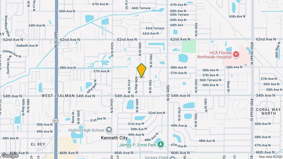 5600 59th Way N Map and Location Details