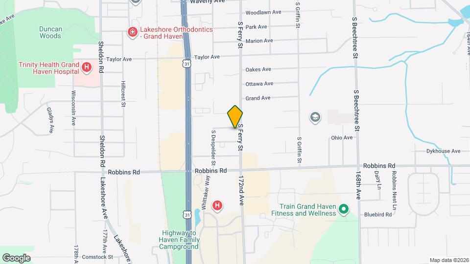 1034 Arlington Ave Mapa y Detalles de la Ubicación