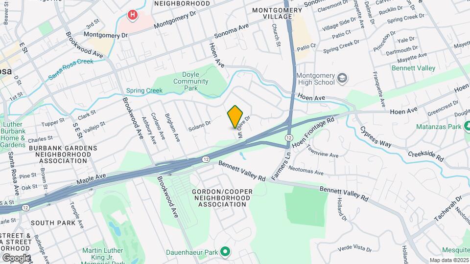 2045 Mount Olive Dr Map and Location Details