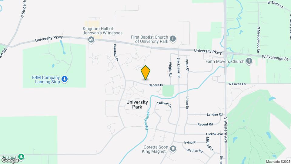 802 Sandra Dr, Unit 2 Map and Location Details