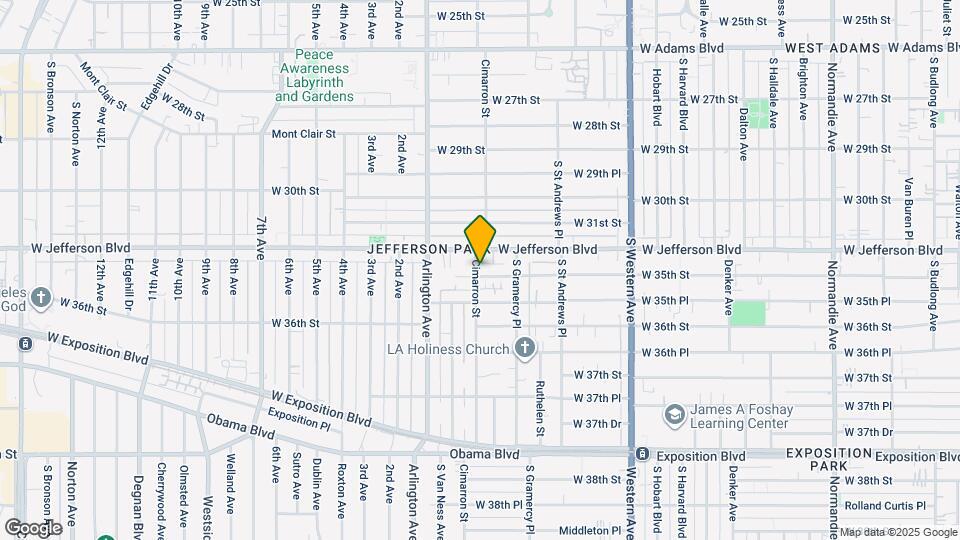 3418 Cimarron St Mapa y Detalles de la Ubicación