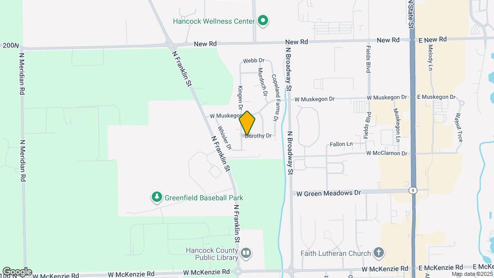 977 Dorothy Dr Mapa y Detalles de la Ubicación