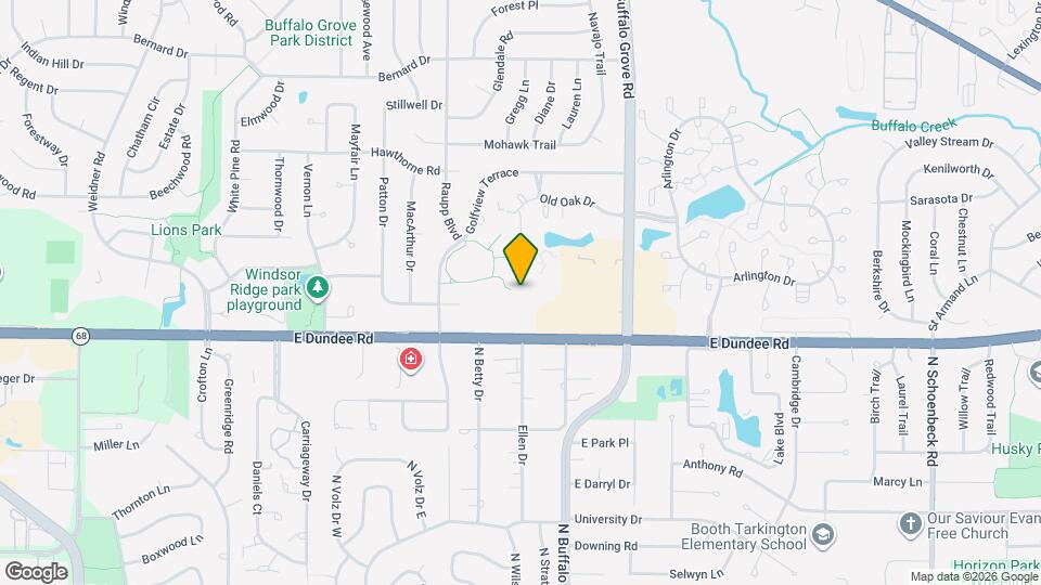 4 Oak Creek Dr Map and Location Details