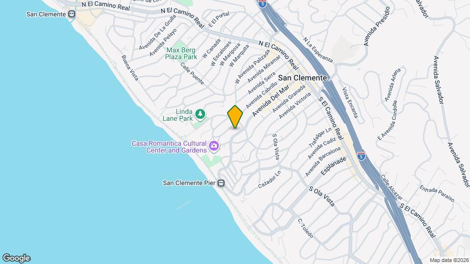 312 Avenida Del Mar Map and Location Details