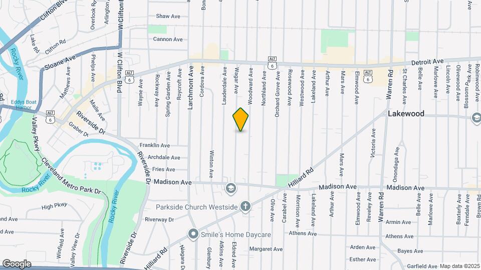 1567 Wagar Ave, Unit 2 Map and Location Details