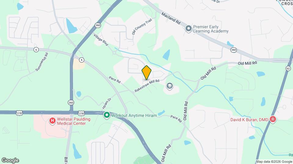 302 Crescent Woode Dr Mapa y Detalles de la Ubicación