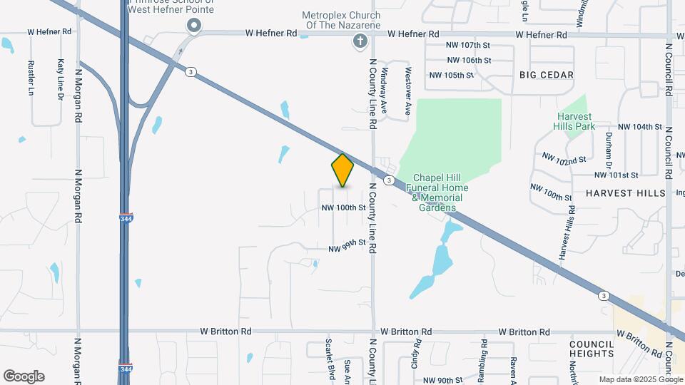 10113 Carnie Cir Map and Location Details