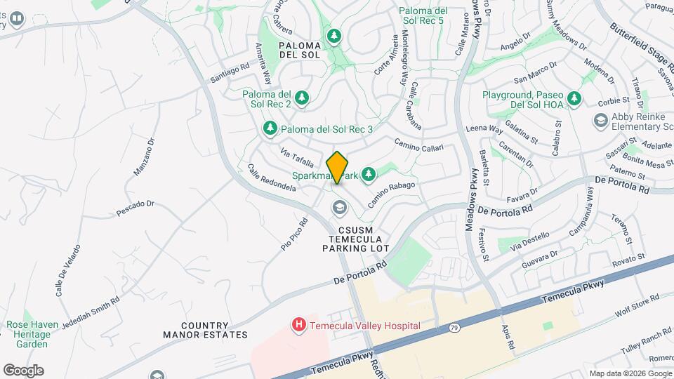 43841 Vía Montalban Map and Location Details