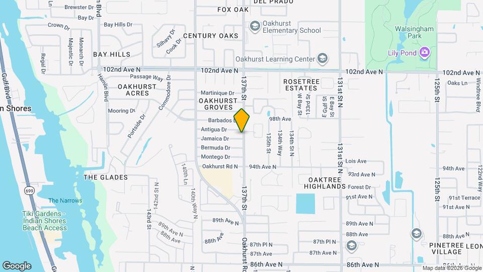 13705 Jamaica Dr Map and Location Details