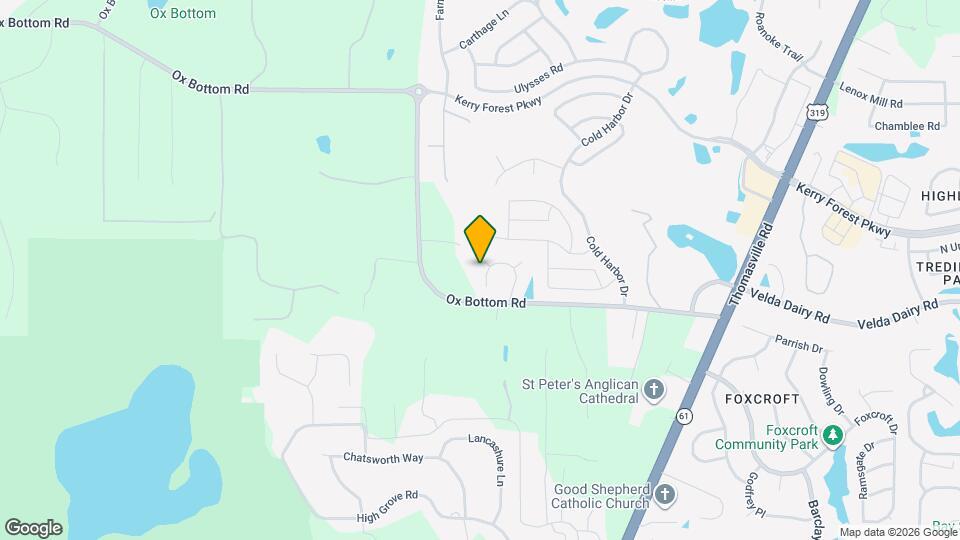 5145 Wild Rose Way Map and Location Details