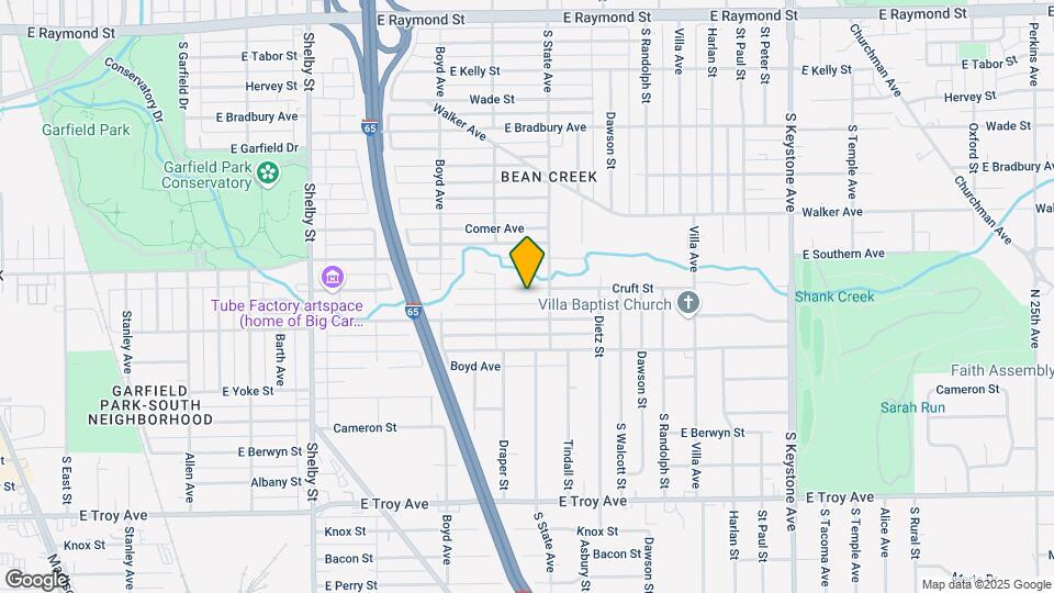 1635 Cruft St Map and Location Details