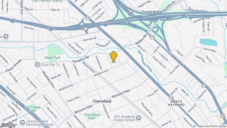 724 Medford Ave Map and Location Details