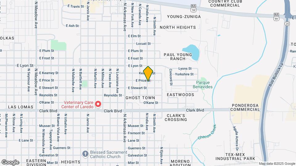 3101 E Price St Map and Location Details