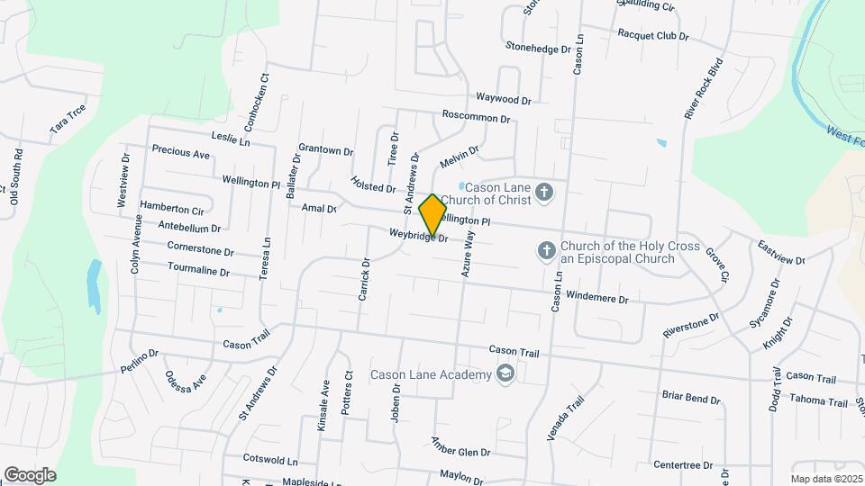 2923 Weybridge Dr Map and Location Details