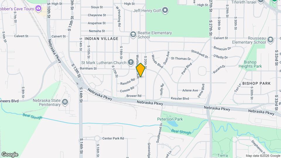 4032 Worthington Ave Map and Location Details