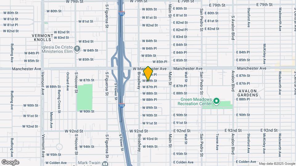 226 W 87th St Map and Location Details