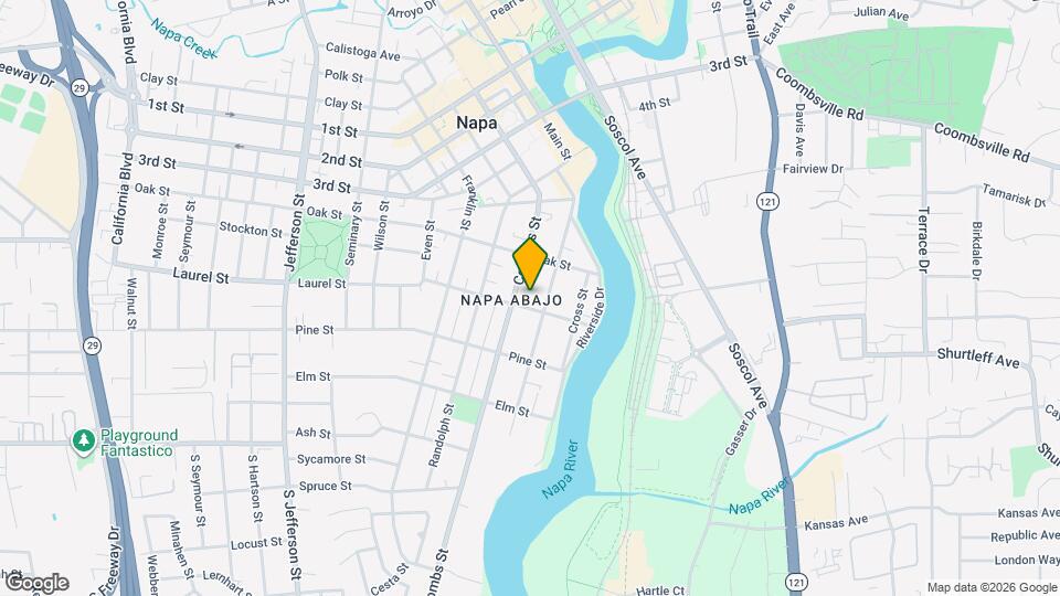 1130-1136 Laurel St Map and Location Details