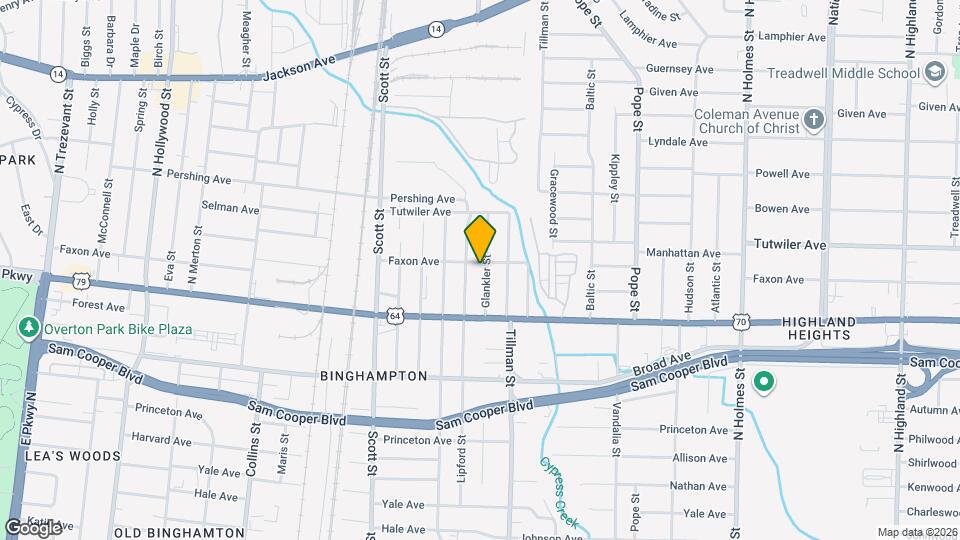 687 Glankler St Map and Location Details