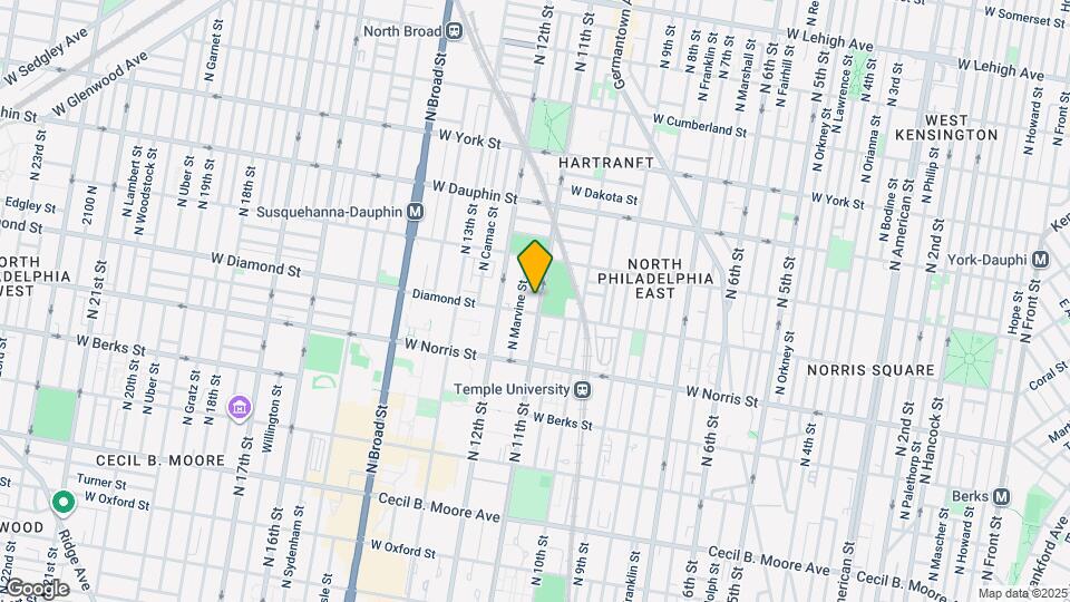 2104 N 11th St Map and Location Details