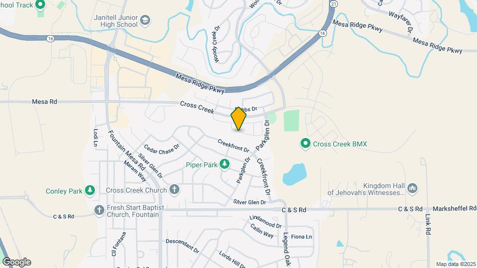 7848 Sandy Springs Point Map and Location Details