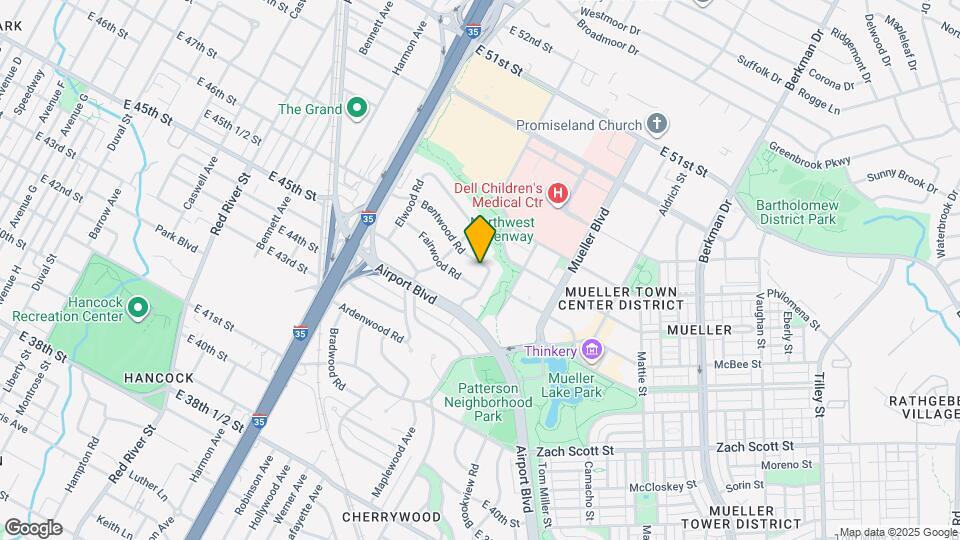 1415 Bentwood Rd Map and Location Details