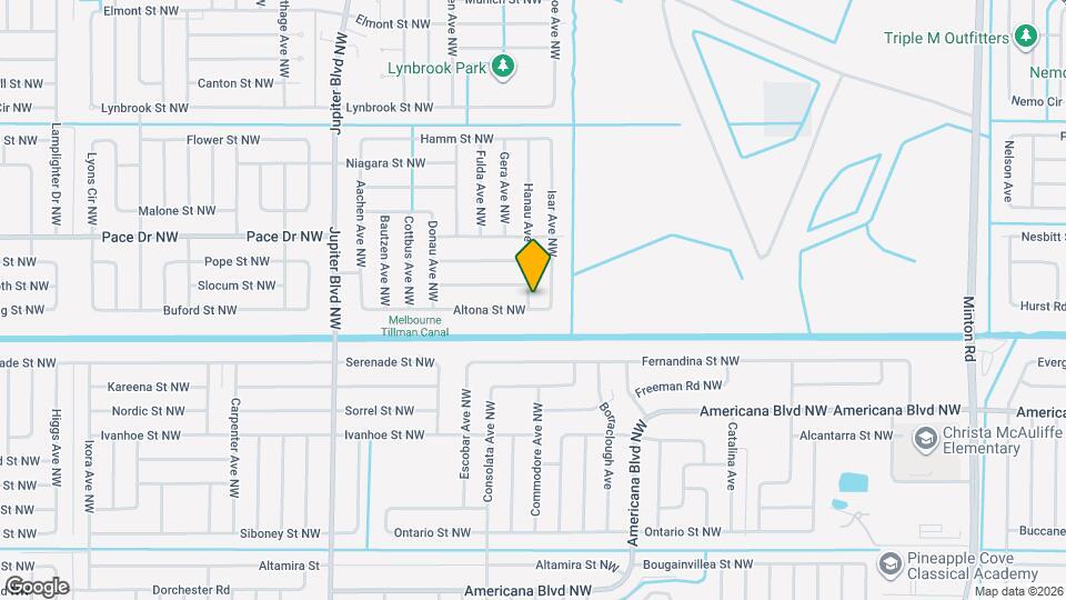 715 Hanau Ave NW Mapa y Detalles de la Ubicación