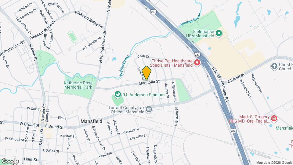 1106 Magnolia St Mapa y Detalles de la Ubicación