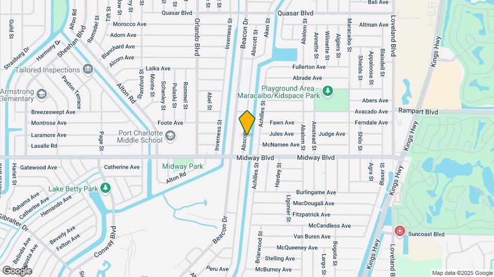 1604 Abscott St Map and Location Details