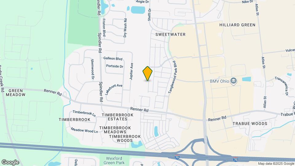 1731 Ridgebury Dr Map and Location Details