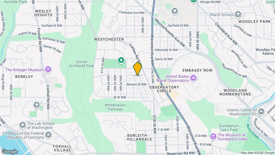 3822 Beecher St NW Map and Location Details