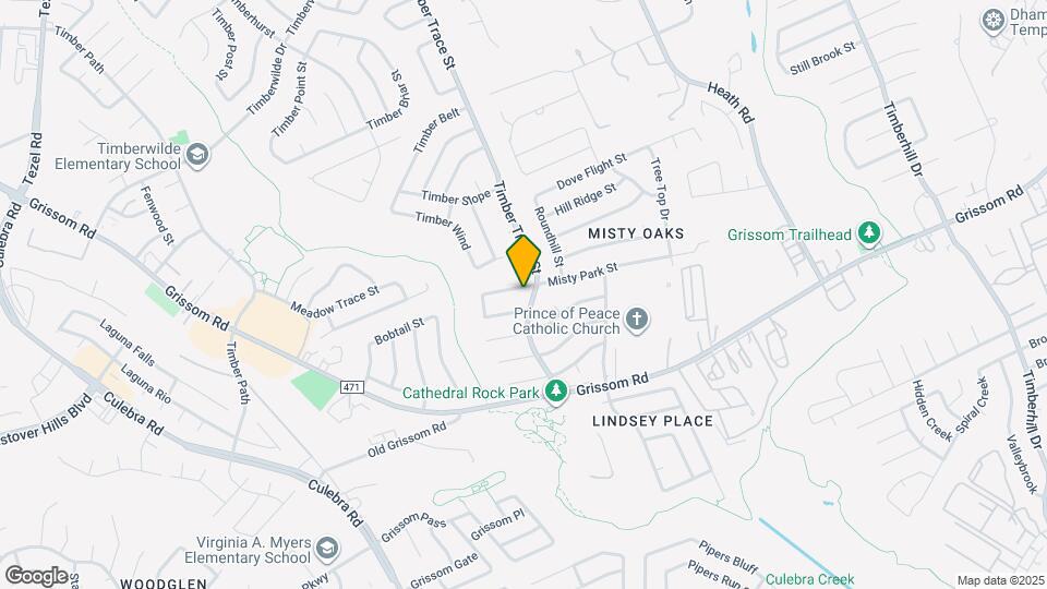 8010 Misty Park St Map and Location Details