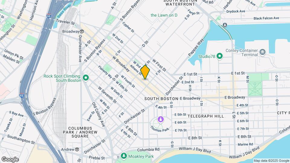 400 West Broadway Map and Location Details