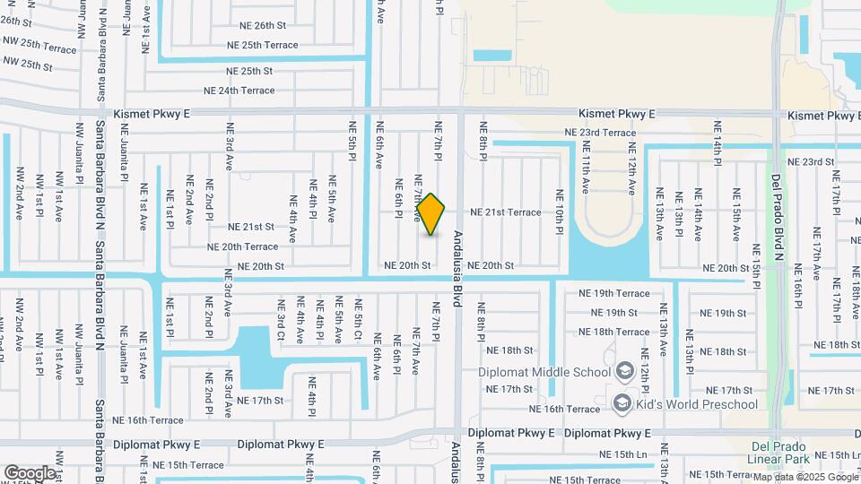 2016 NE 7th Pl Map and Location Details