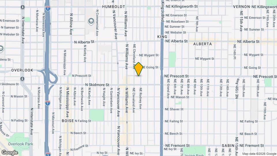 4479 NE Rodney Ave Mapa y Detalles de la Ubicación
