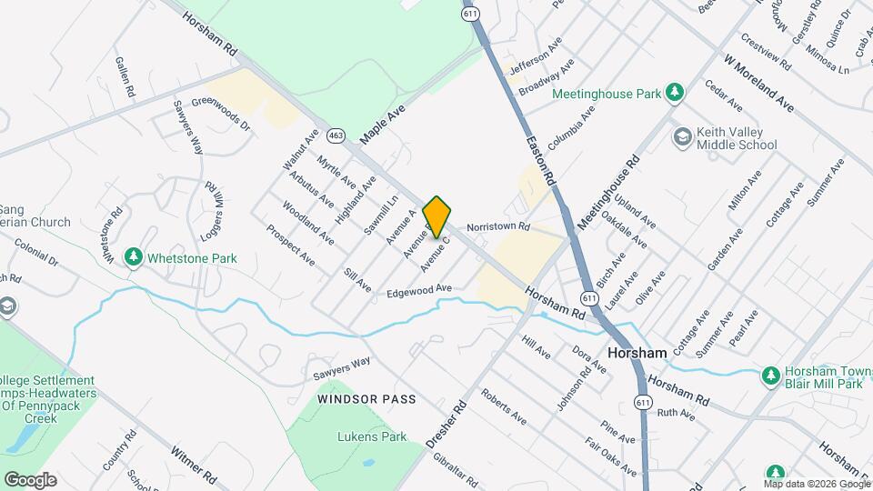 406 Avenue C Map and Location Details