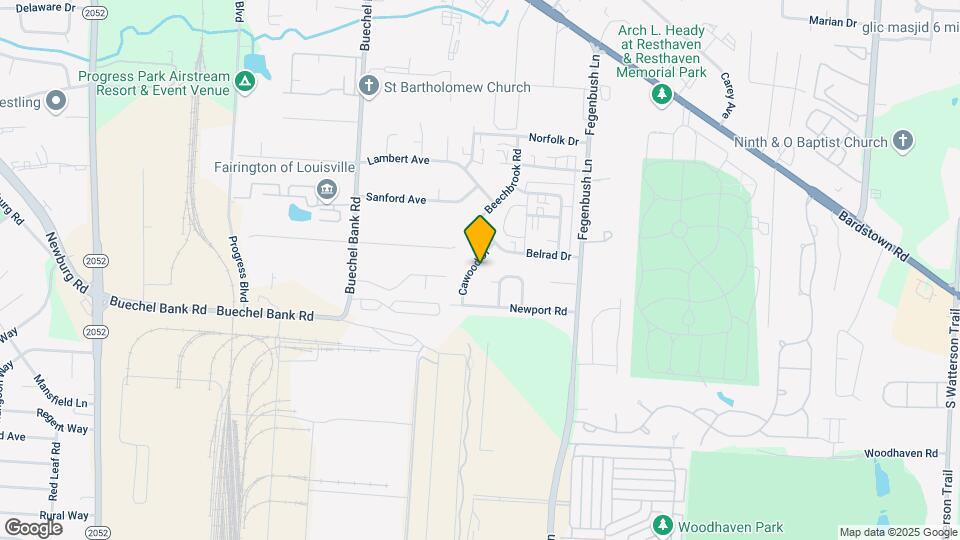 4911 Cawood Dr Map and Location Details