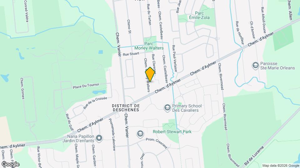 Aura Rivermead Map and Location Details