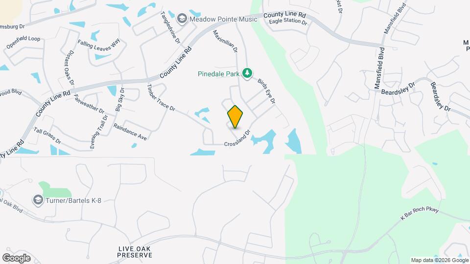 1108 Crimson Clover Ln Map and Location Details