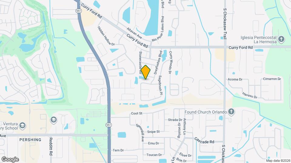 7951 Merrimac Cove Dr Map and Location Details