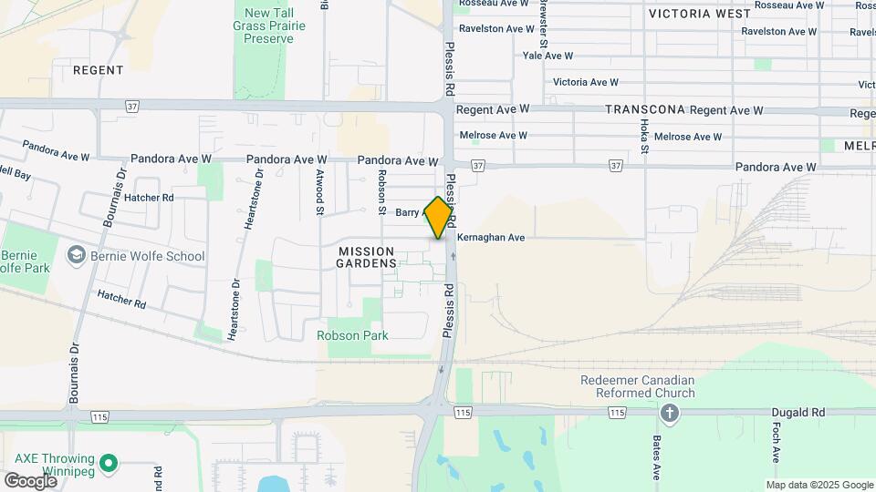 1222 Plessis Rd Map and Location Details