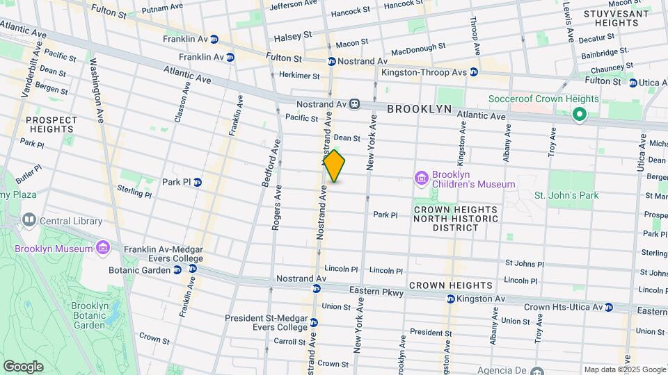 815 Prospect Pl Mapa y Detalles de la Ubicación