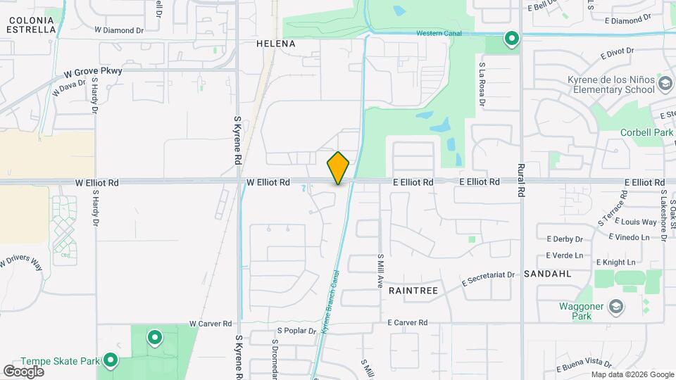 7635 S Ash Ave Map and Location Details